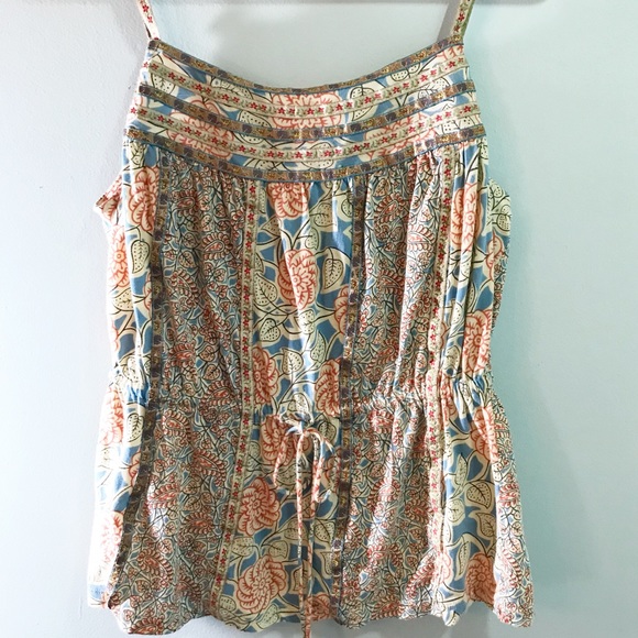 Anthropologie Tops - Anthropologie Ric Rac Bohemian Strappy Top